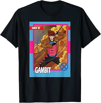 ☆ KITH x X-MEN Gambit Card vintage tee コラボTシャツ ☆ Kith x Marvel X-Men Gambit Vintage Tee Nouveau PH Men's
